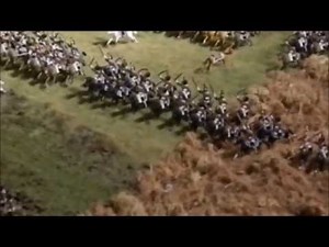 Battle of Waterloo giant diorama with 15k x 25mm metal figures by A. Rudolph