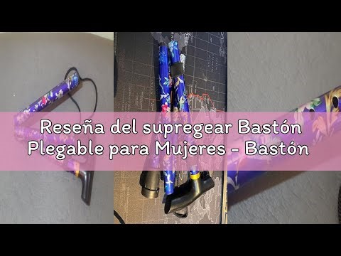 Reseña del ‌supregear Bastón Plegable para Mujeres - Bastón Altura Ajustable 5 Niveles para Mayores