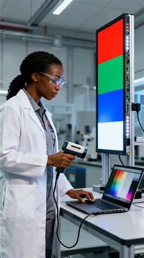 Peek into the electronic product process in the factory | LED display panel