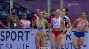 Sportschau: 4x400m Staffel Frauen - der Vorlauf mit dem DLV-Team