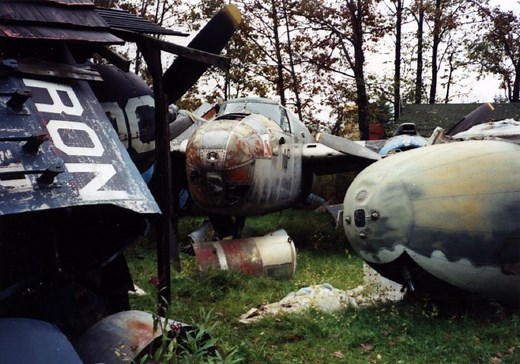 Airplane Boneyard In Ohio