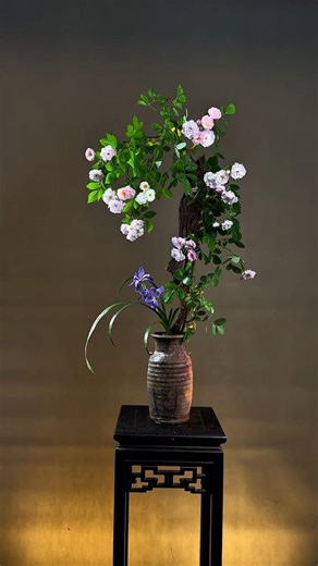 Spring flower arrangement