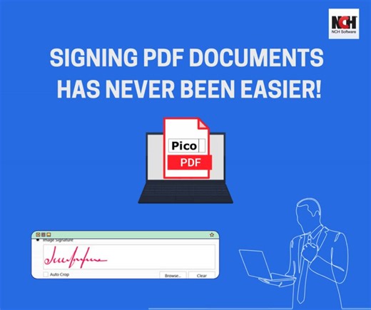 Sign PDFs in a snap with Pico PDF from NCH Software! Simplify your life with this real-life hack. Say goodbye to the hassle of printing, signing, and scanning documents! Get it now at https://www.nchsoftware.com/picopdf/index.html?ref=fbo | NCH Software | Facebook