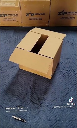 How to pack moving boxes