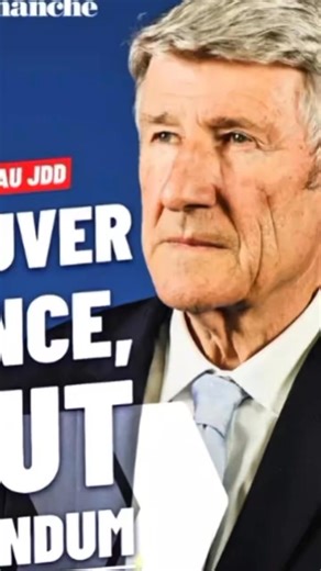 🇫🇷🔥 Philippe de Villiers lance une pétition pour un référendum sur l'immigration #immigrationFrance #immigration #immigrationnews | Magasin D'info