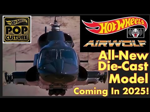 Hot Wheels Finally Releases A New Airwolf Model In 2025!