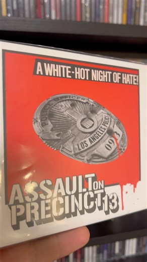 🔥 ASSAULT ON PRECINCT 13 🔥 JOHN CARPENTER #shorts #soundtrack #cds #vinyl #movie #film #bluray #4k