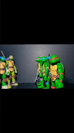 Neca 2012 & 1987 tmnt stop motion