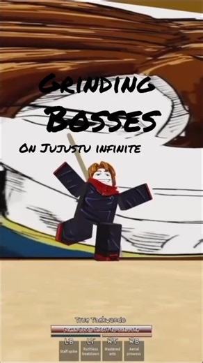 Grinding bosses||JJI #roblox #jjkgame #jujustu #robloxedit #edit #touchandgoal #gaming #memes #game