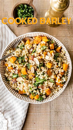 1.5K views |  Barley is an easy and healthy grain with a mild nutty flavor and chewy texture. It’s perfect for soups, salads, or as a side to replace rice. Recipe: https://dinnerthendessert.com/how-to-cook-barley/ | Dinnerthendessert.com | Facebook
