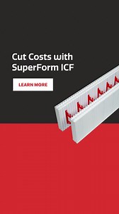 Build faster and stronger with SuperForm ICF. Our innovative ICF blocks offer unmatched strength, faster installation, and design flexibility. Cut labor costs and boost project efficiency with SuperForm. | SuperForm Products Ltd. | Facebook