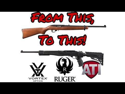 ATI Strikeforce Stock install for Ruger 10/22