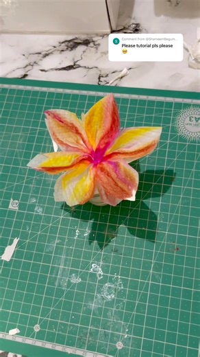 Viral tissue flower tutorial🤌🏻#viralshort #diy #artandcraft #handmade #ytshorts #creativecreation
