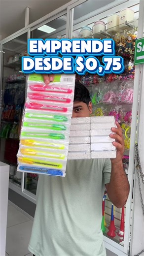 Emprender al por mayor en Guayaquil: productos desde $0.75