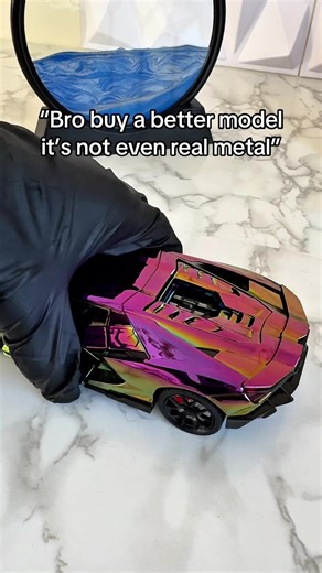 Metallic Lamborghini Revuelto Model Review