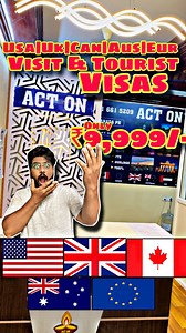 83K views · 1.3K reactions | Visit & Tourist visa at just ₹9,999/-朗...
