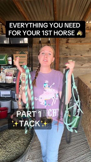 Everything you need to have when buying your 1st horse! Part 1! Tack✨