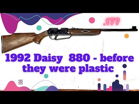 ‘92 Daisy 880 review, shooting test & rear sight issues