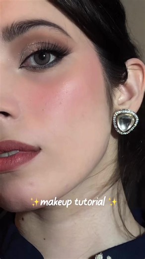 classy makeup tutorial💅 @Rarebeauty eyebrow pencil @M·A·C Cosmetics pro conceal and color correct palette in shade light@bobbi brown weightless foundation in shade ivory @bobbibrown cream bludh in shade pale pink @makeuprevolution matte lipstick Glorified 106 @christinecolorcosmetic Glitter dust white 103 . . . #makeup #mua #fyp #explore #follow