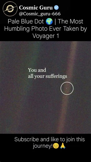 Pale Blue Dot 🌍 | The Most Humbling Photo Ever Taken by Voyager 1