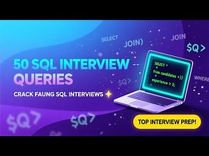 50 SQL Interview queries