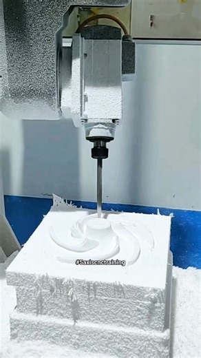 Our engineer is on-site in Malaysia, helping customers learn to carve EPS foam molds with our small 5-axis CNC router. Perfect for mold making, sculpture, prototype models, and foam fabrication. #5AxisCNC #EPSFoam #CNCTraining #FoamMold #Manufacturing #DigitalFabrication #EngineeringDesign | Jinan Rongchi CNC Machinery CO.,LTD