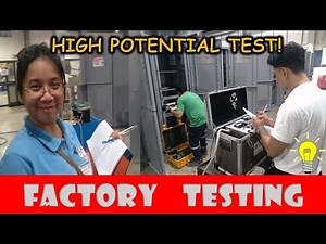 Dielectric and insulation resistance testing of 1600AT Panel Board