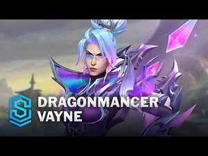 Dragonmancer Vayne Wild Rift Skin Spotlight