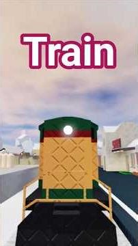My Train crashed but I survived?!? 😨 #roblox #robloxfunny #game #gaming #games #fun #train #crash