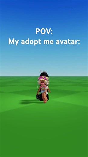 My Adopt Me vs Roblox avatar!