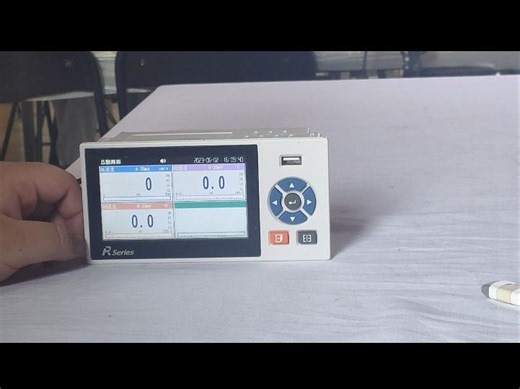 R6100无纸记录仪产品界面介绍