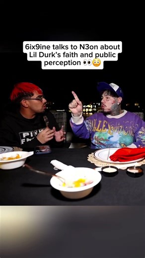 6ix9ine talks to N3on about Lil Durk’s faith and public perception #funny #n3on #n3onclips