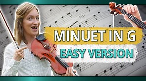 🎵 Minuet in G is among the best-known pieces of classical music and is recognizable to many who hear it. This minuet is played frequently on both violin and piano, though it was originally written for harpsichord. Its engaging melodies, harmonies, and comfortable hand positions help explain its years of popularity with musicians of all ages, especially those starting their musical journey. 🎻 Today I have arranged this classic piece for you to play on your violin in the key of D Major to make i