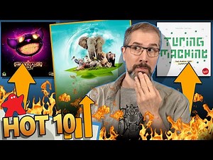 Top 10 Hottest Board Games of the Month, & WHY!