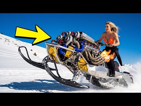 The World's Most Powerful And Savage Snowmobiles!