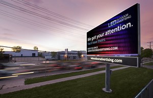 P8 Outdoor Full Color LED Billboard - High Brightness Display