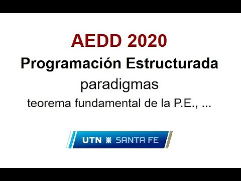 Paradigmas - Programación Estructurada