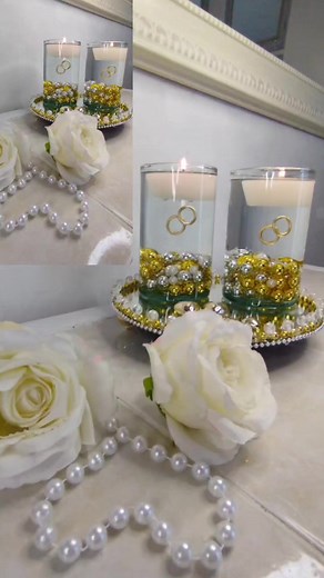 Elegante y fácil centro de mesa para bodas #bodas #ideas #centrosdemesa | Claux Home