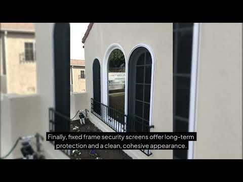 Fixed Window Screens: How to Boost Home Security