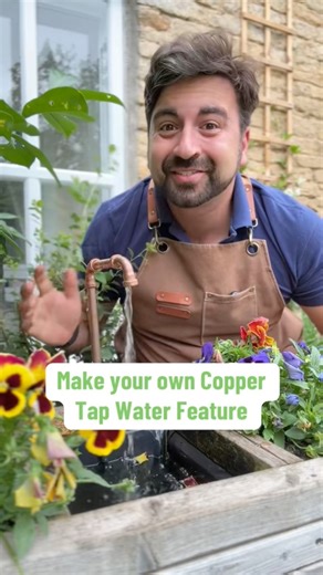 129K views · 1.3K reactions | Create your own solar copper tap water feature with my easy to follow step by step guide. This beginner friendly gardening tip will allow you to have the amazing sounds of a solar water feature in an instant! The solar fountain pump is an “Aistin 6.5w fountain solar pump” #gardeningtips #gardeningforbeginners #solarfountain #solarpower #gardeningideas #gardendiy | Gardening with Ish | Facebook
