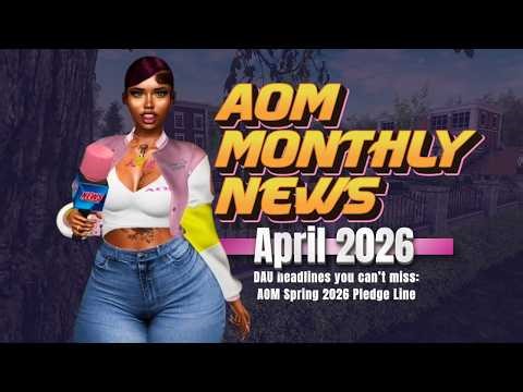 AOM April Updates | Rush Week, New Pledges & What's Next 💎