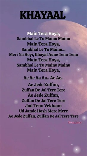 Khayaal -Talwinder|Song lyrics|Viral songslyrics #song#lyrics#songlyrics#viralsong#talwiinder