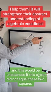 1.4K views · 18 reactions | Using balance hangers is helpful in many ways. What do you think? Would you or have you used these? #mathematics #representationmatters #algebra #maths | Superteacherguy | Facebook