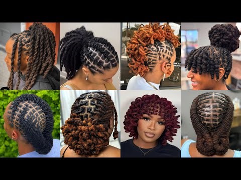 2026 Best Dreadlock Hairstyles for Black Women |Latest Trendy Loc Styles & Matured Looks|Locs Updo