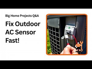 How to Fix a Bad Outdoor AC Temperature Sensor Fast