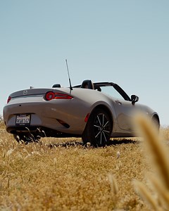 Winding Canyons. Curving coastlines. Not another car for miles. The legendary #MazdaMX5 on the roads it was destined to travel. Professional driver on a closed course. 2025 Mazda MX-5 Miata Grand Touring with options shown. | Mazda USA