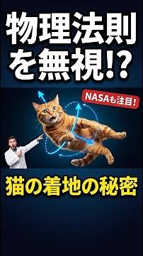 【衝撃】猫が必ず足で着地できる理由！立ち直り反射の驚きの仕組みを解説