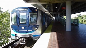 #OurCounty just rolled out another new Metrorail train! We continue to add more new rail cars and have extended service hours from 5 a.m. until midnight. Look for the new trains on the MDT Tracker app. Miami-Dade County Department of Transportation and Public Works | Miami-Dade County Government