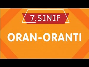 ORAN-ORANTI 7.Sınıf Matematik Yeni Nesil Konu Anlatımı (İMT Hoca)
