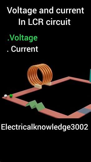 VOLTAGE AND CURRENT IN LCR CIRCUIT #electricalknowledge #electricalquestion #electricalwork